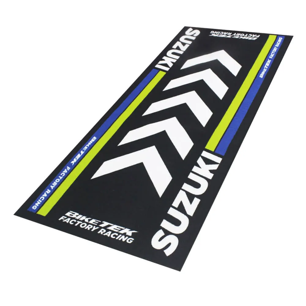 Biketek 'Series 4' Suzuki Garage Mat