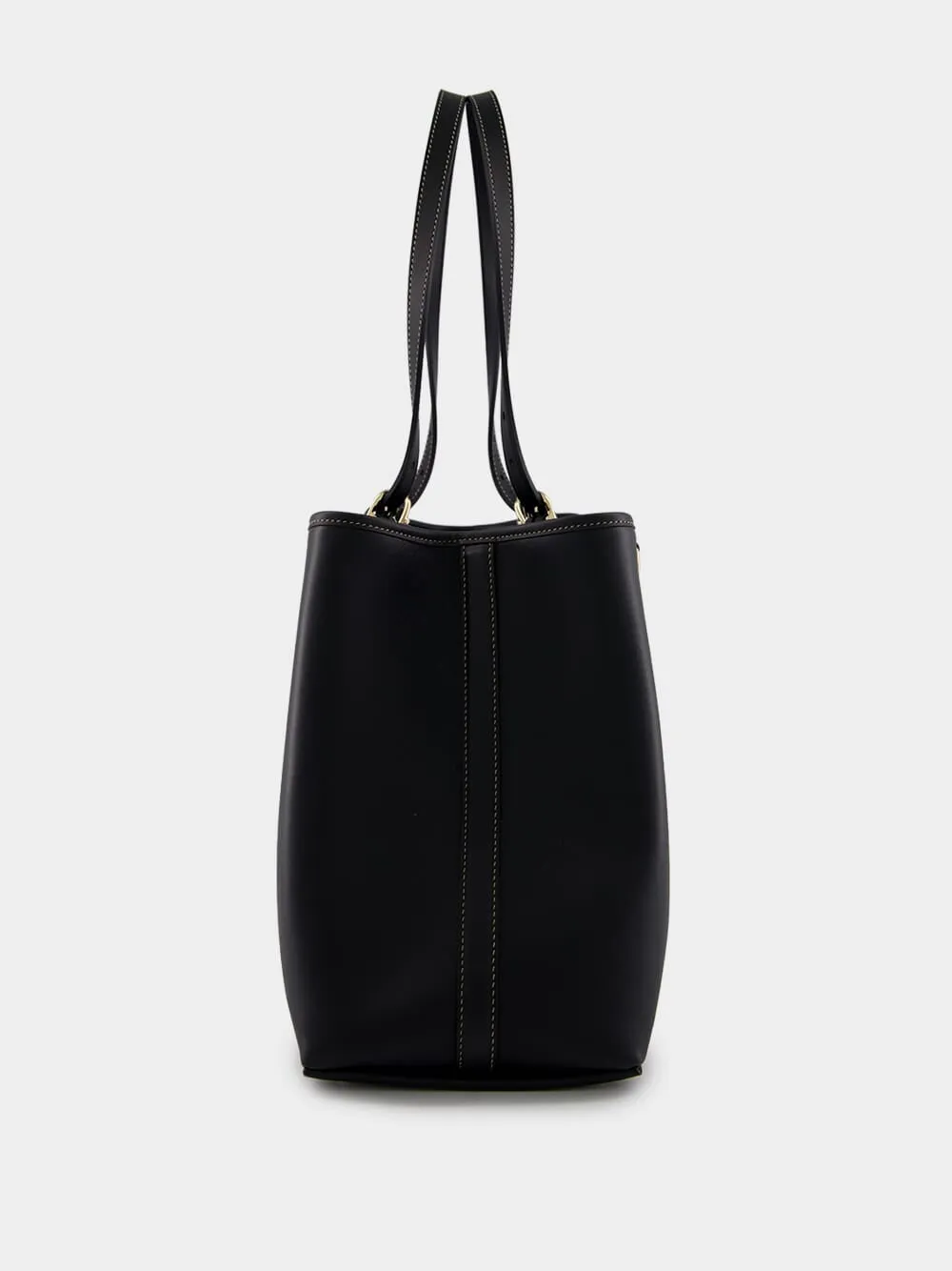 Black GG Emblem Medium Tote Bag