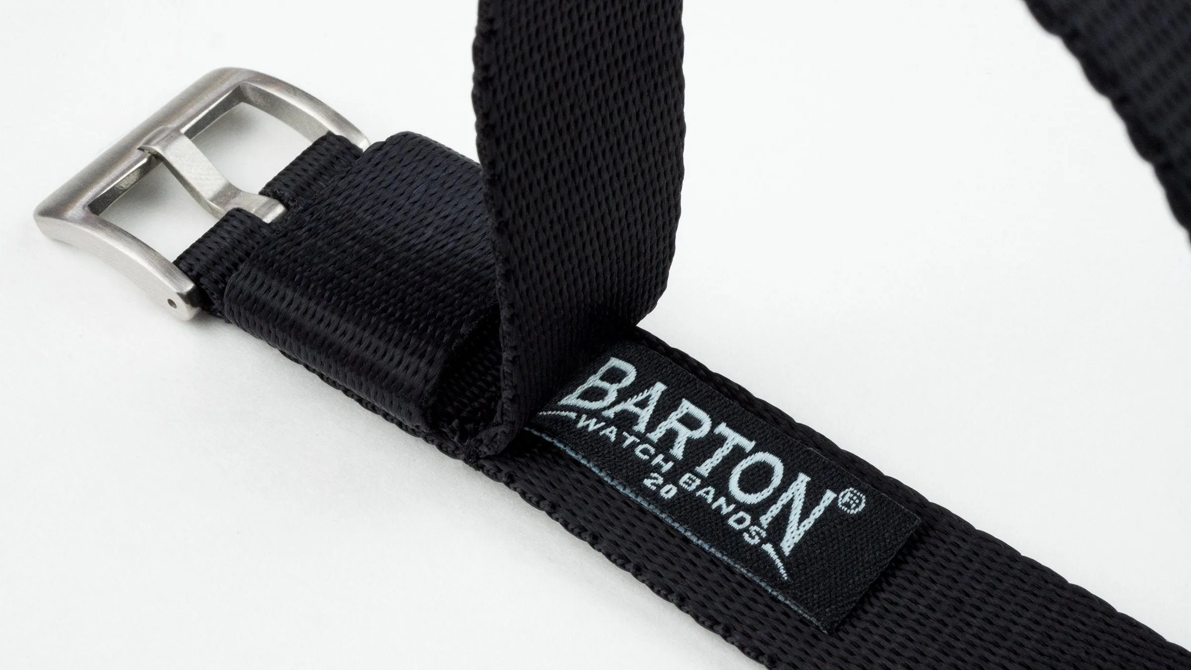 Black Nylon NATO® style Watch Band (24mm SALE)