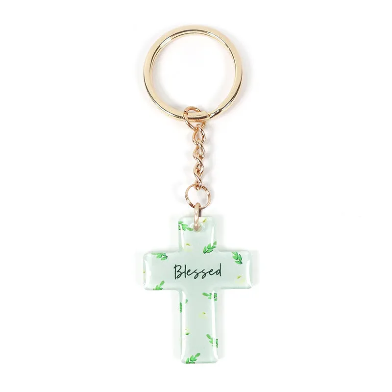 Blessed {Keychain & Car Charm}