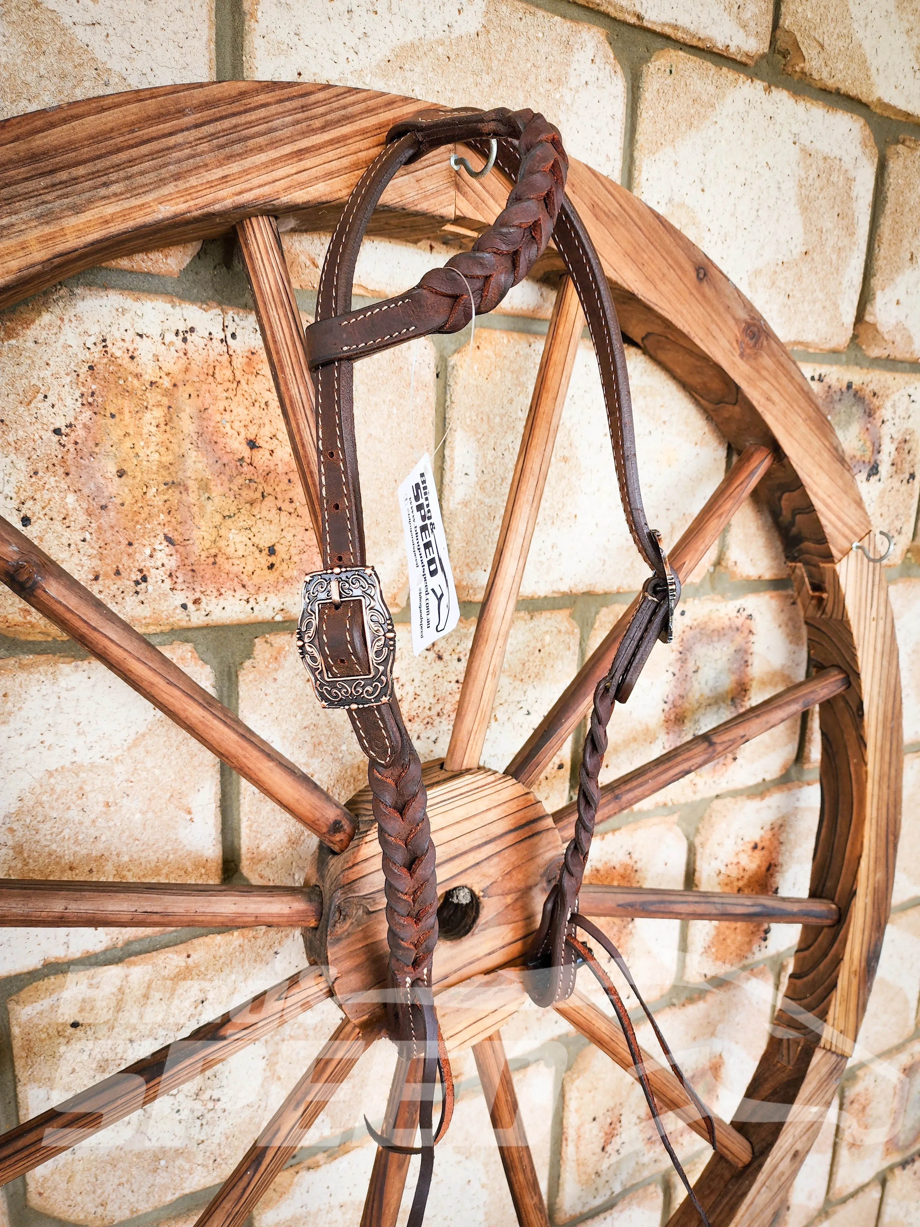 Bling & Speed Plait One Ear Bridle