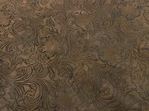 Brushed Cotton resembles Faux Embossed Leather, 56x56