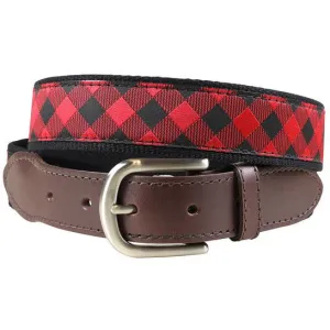 Buffalo Plaid Belt