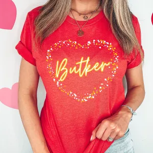 Butker Heart Red Tee