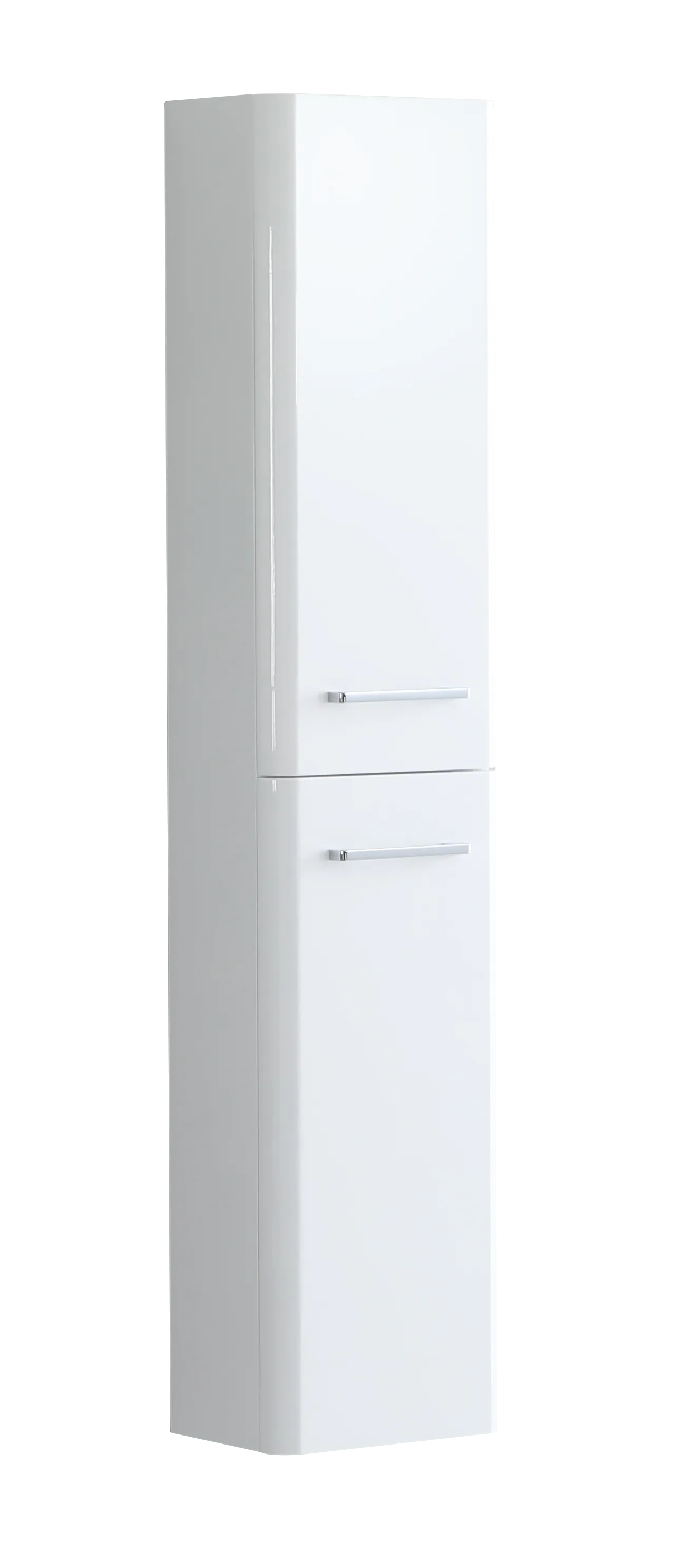 Camber 300mm Wall Hung Tall Boy Curved Waterproof Storage Unit