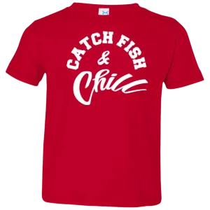CATCH FISH & CHILL LOGO TODDLER CHILL TEE