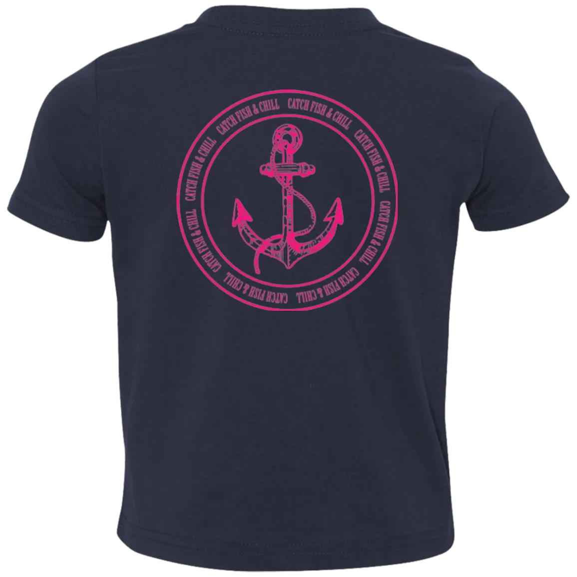 CATCH FISH & CHILLING ANCHOR TODDLER CHILL TEE