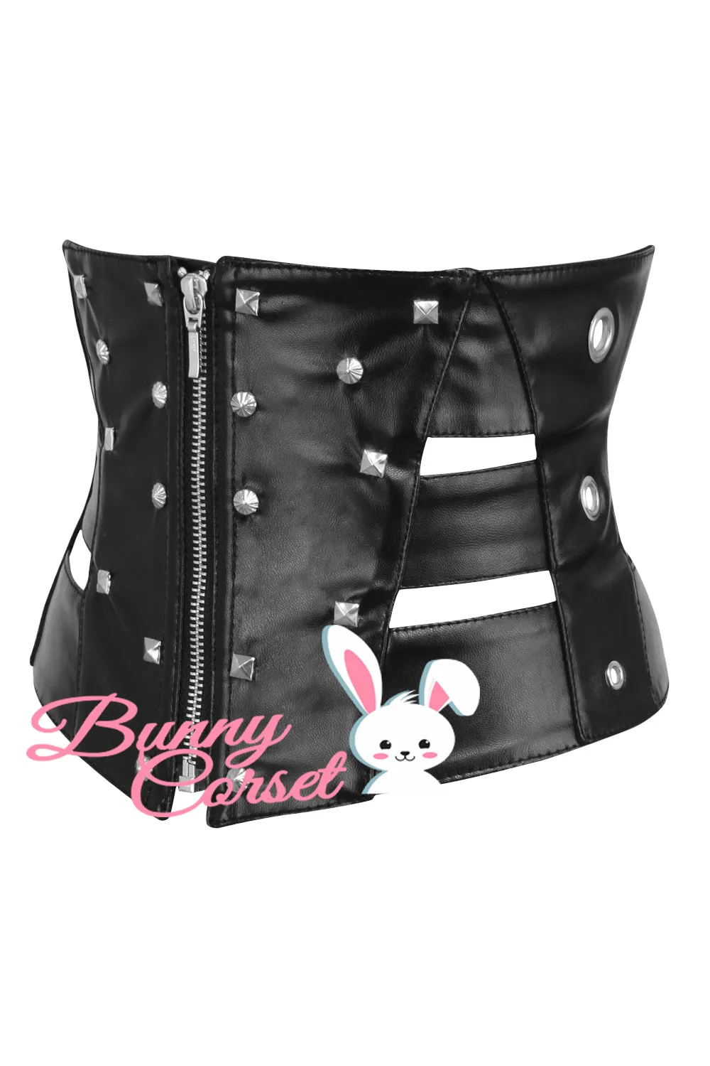 Cathia Underbust Black Corset