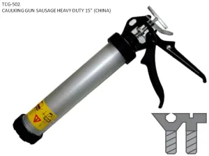 CAULKING GUN SAUSAGE HEAVY DUTY 15" (CHINA)