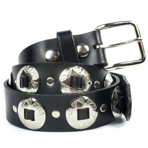 CB-3 1 1/2" Belt w/ Conchos