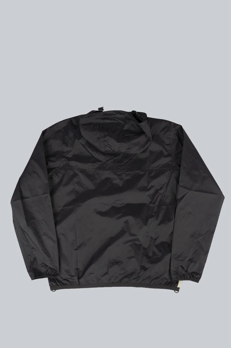 CDG PLAY X K-WAY HOODIE FULL ZIP BEIGE BLACK