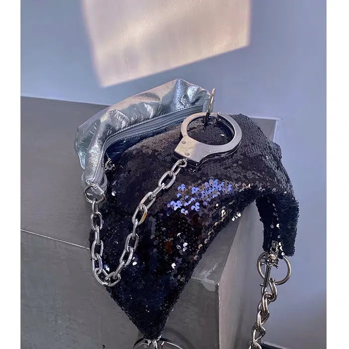 Celestia Jail Break Sequin Unicorn Blood Handbag