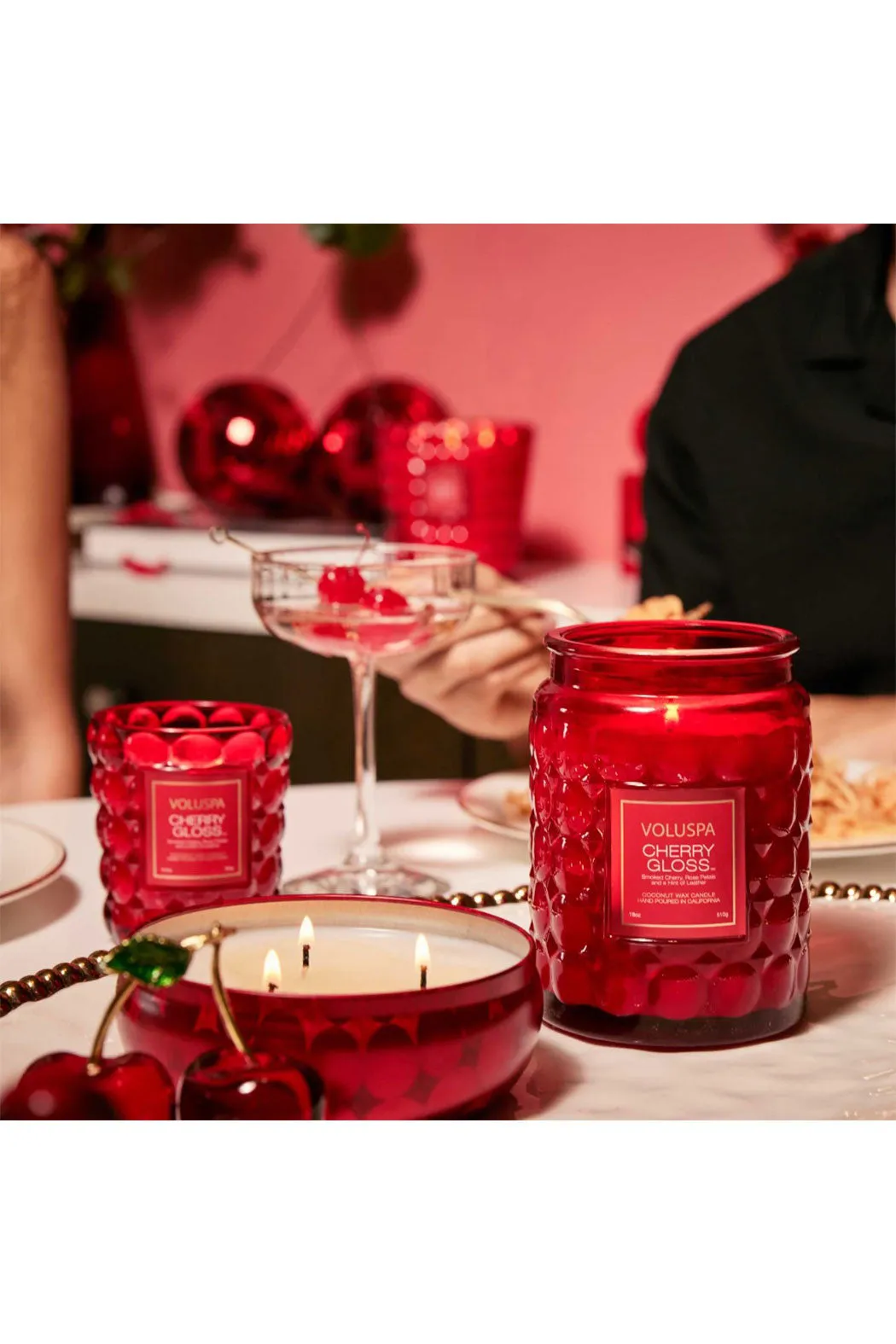 Cherry Gloss 3-Wick
