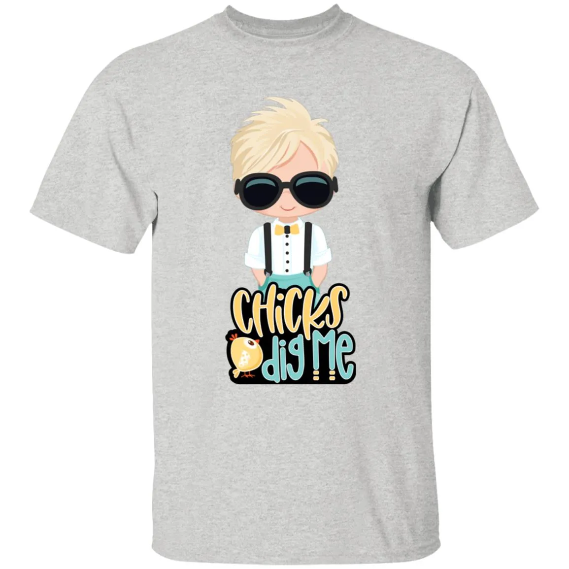 Chicks Dig Me Youth 5.3 oz 100% Cotton T-Shirt