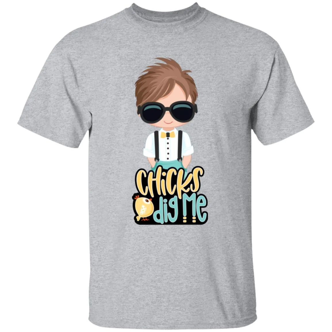 Chicks Dig Me Youth 5.3 oz 100% Cotton T-Shirt