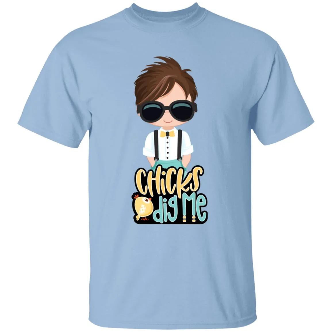 Chicks Dig Me Youth 5.3 oz 100% Cotton T-Shirt