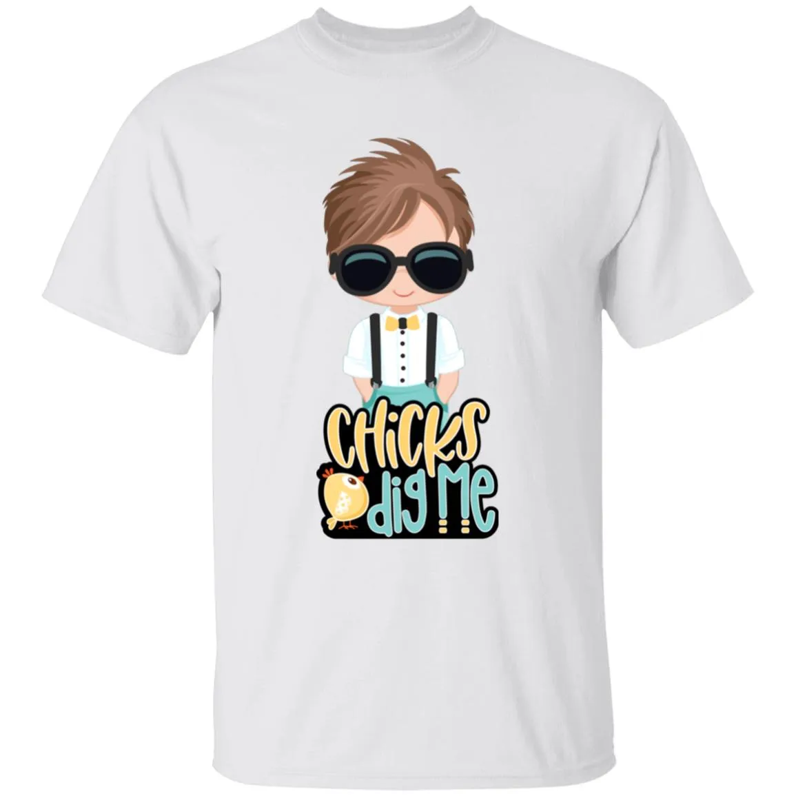Chicks Dig Me Youth 5.3 oz 100% Cotton T-Shirt