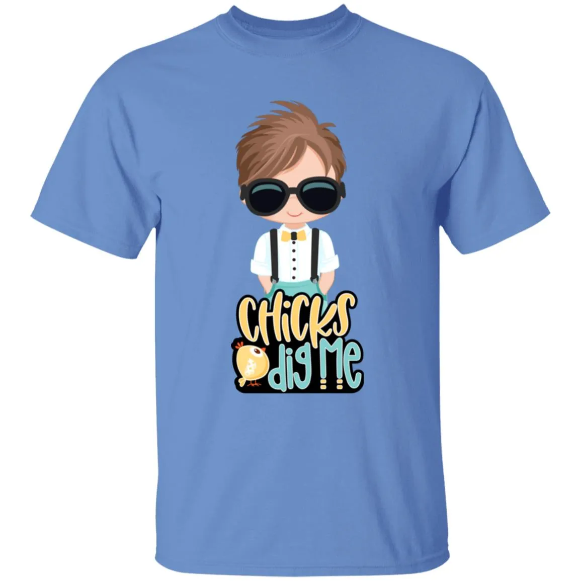 Chicks Dig Me Youth 5.3 oz 100% Cotton T-Shirt
