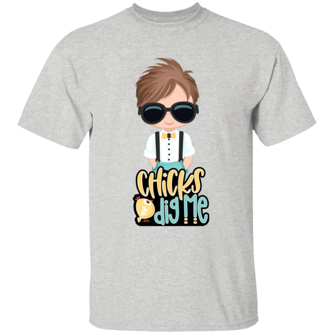 Chicks Dig Me Youth 5.3 oz 100% Cotton T-Shirt