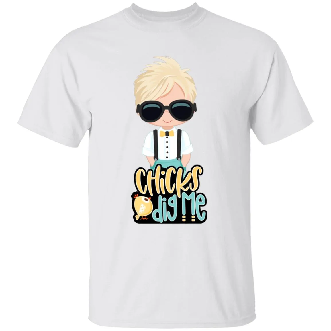 Chicks Dig Me Youth 5.3 oz 100% Cotton T-Shirt