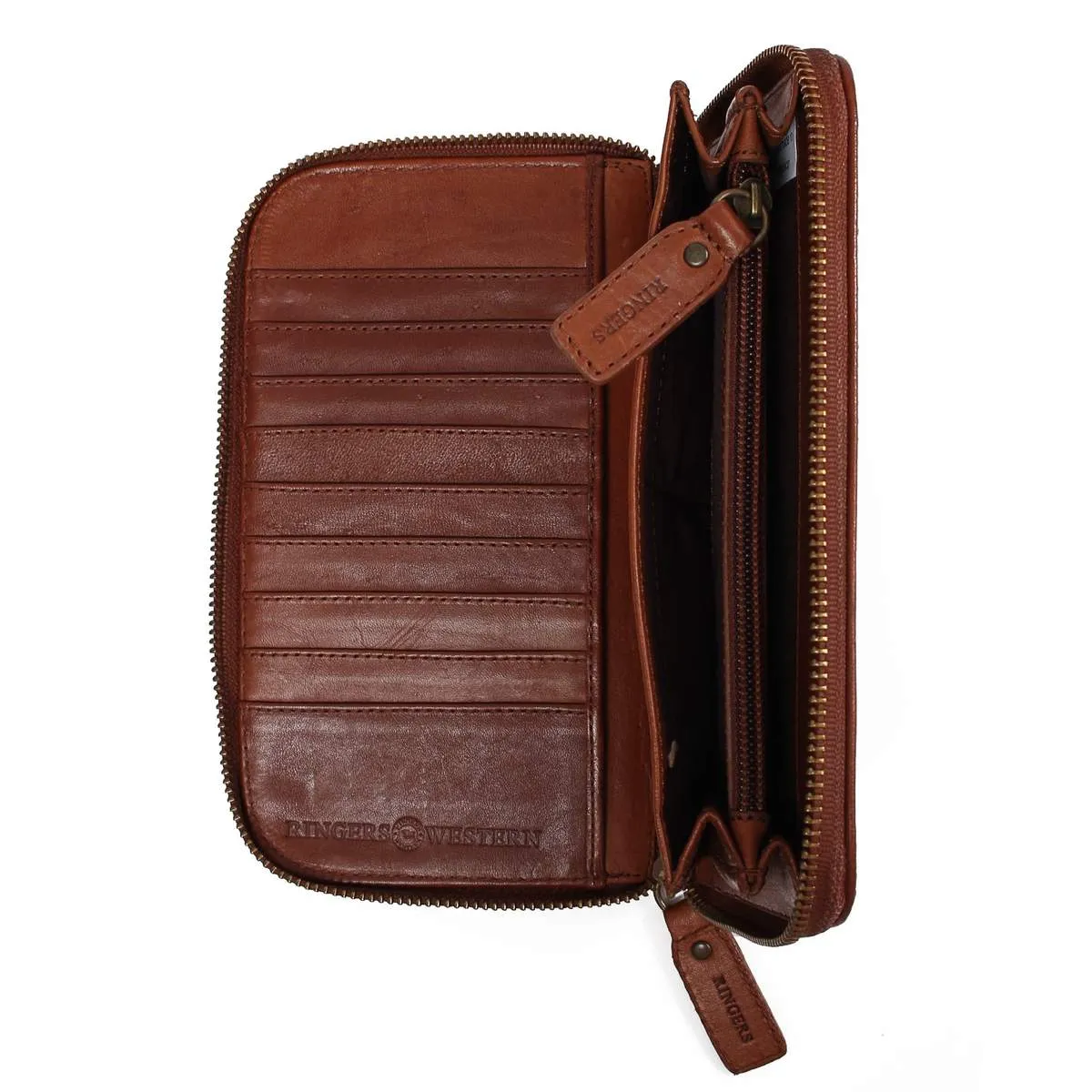 Classic Zip Purse Chocolate
