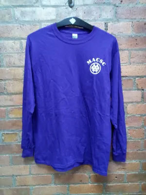 CLEARANCE - MACSC Domestic Violence Awareness Long Sleeved Shirt - Size Medium