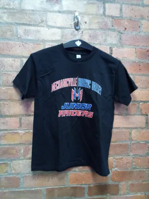 CLEARANCE - Mechanicville-Hoosic Valley Junior Raiders Youth T-Shirt - Size Youth Large