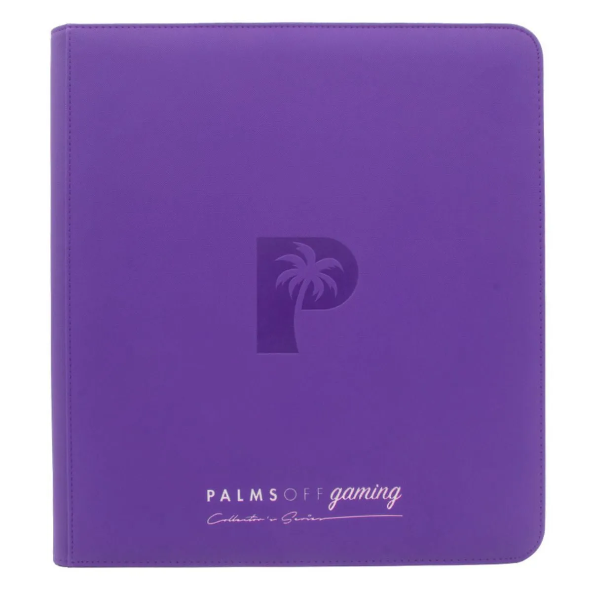 Collector's Series 12 Pocket Zip Trading Card Binder - PURPLE
