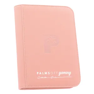 Collector's Series 4 Pocket Zip Trading Card Binder - PINK