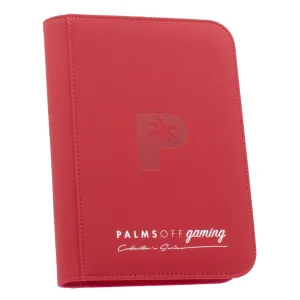 Collector's Series 4 Pocket Zip Trading Card Binder - RED