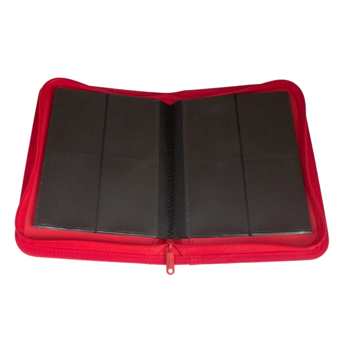 Collector's Series 4 Pocket Zip Trading Card Binder - RED