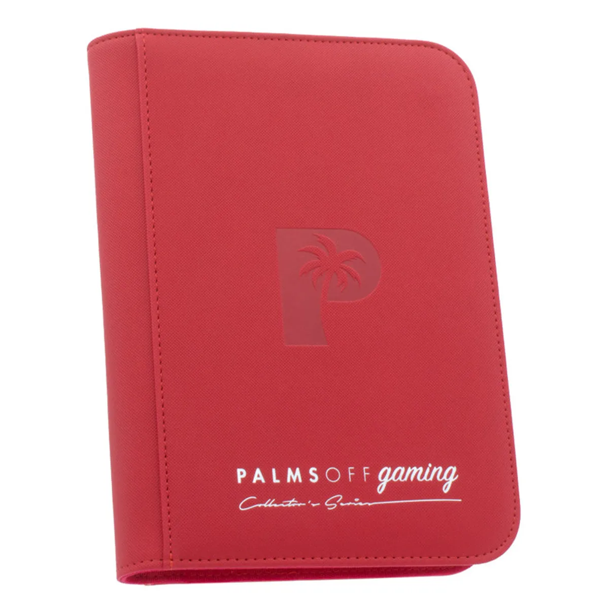 Collector's Series 4 Pocket Zip Trading Card Binder - RED