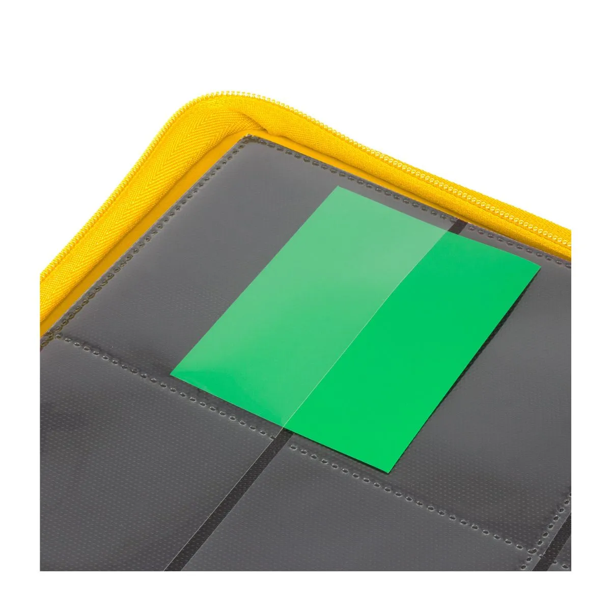 Collector's Series 9 Pocket Zip Trading Card Binder - YELLOW