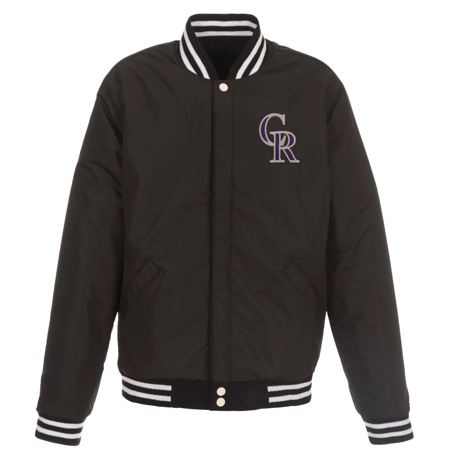 Colorado Rockies Reversible Varsity Jacket