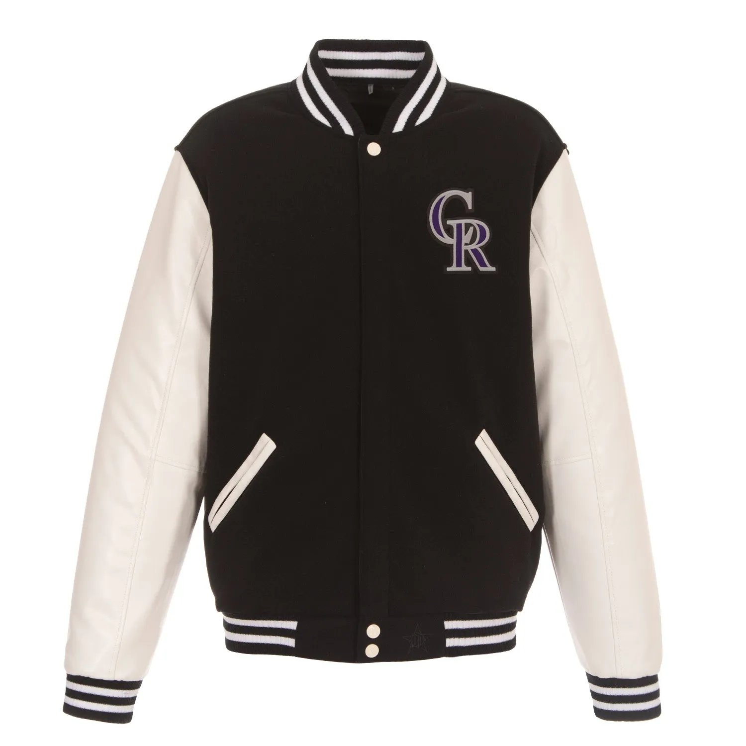 Colorado Rockies Reversible Varsity Jacket