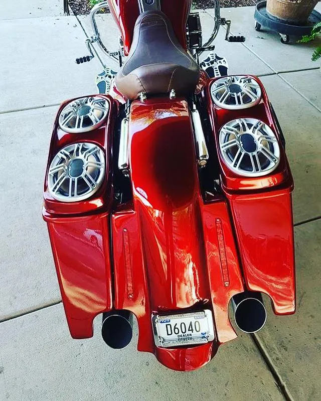 COMBO SALE : 4”, 5” OR 6” STANDARD BAGGER KIT   DAYMAKER CUSTOM HEADLIGHT