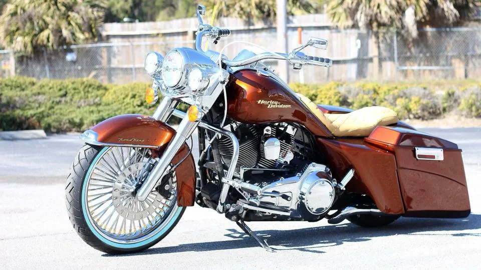 COMBO SALE : 4”, 5” OR 6” STANDARD BAGGER KIT   DAYMAKER CUSTOM HEADLIGHT