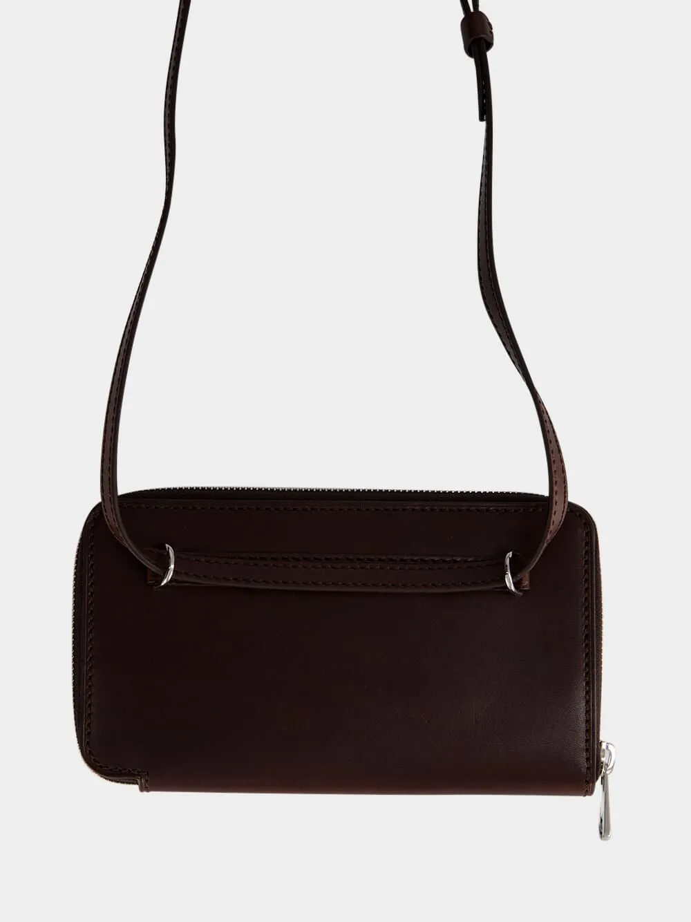 Continental Leather Wallet With Strap