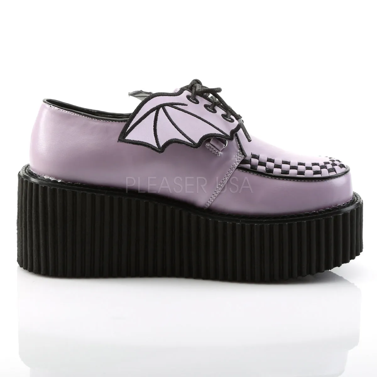 CREEPER-205  Lavender Vegan Leather