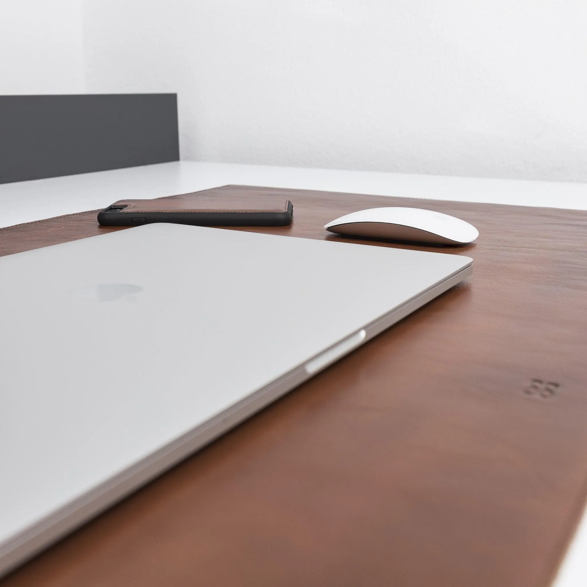 Customizable Full Grain Leather Desk Mat