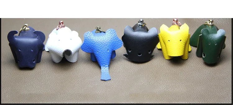Cute DIY Leather Key Charms Kit DIY Leather Project Leather Womens Bag Charms DIY Leather KeyRing Kit