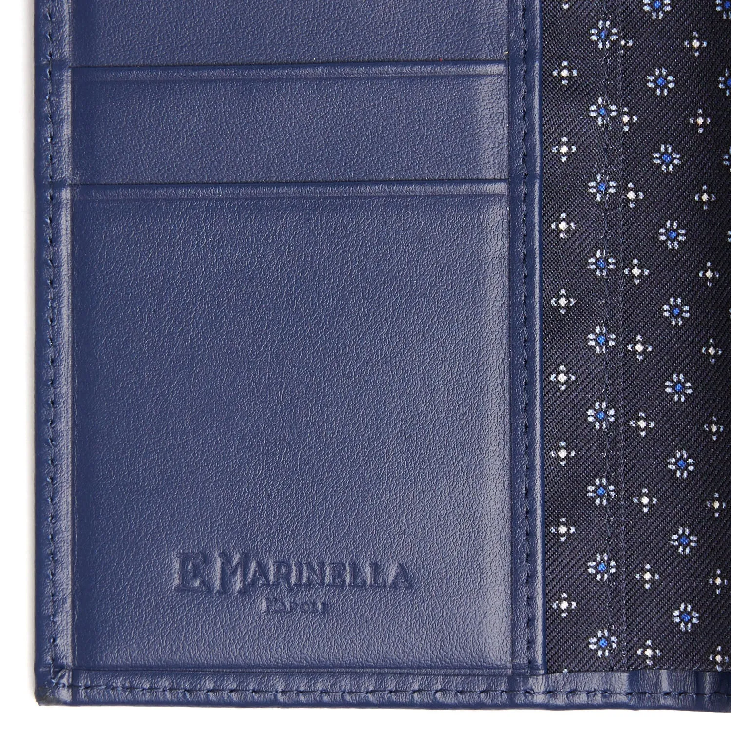 DARK BLUE VERTICAL WALLET