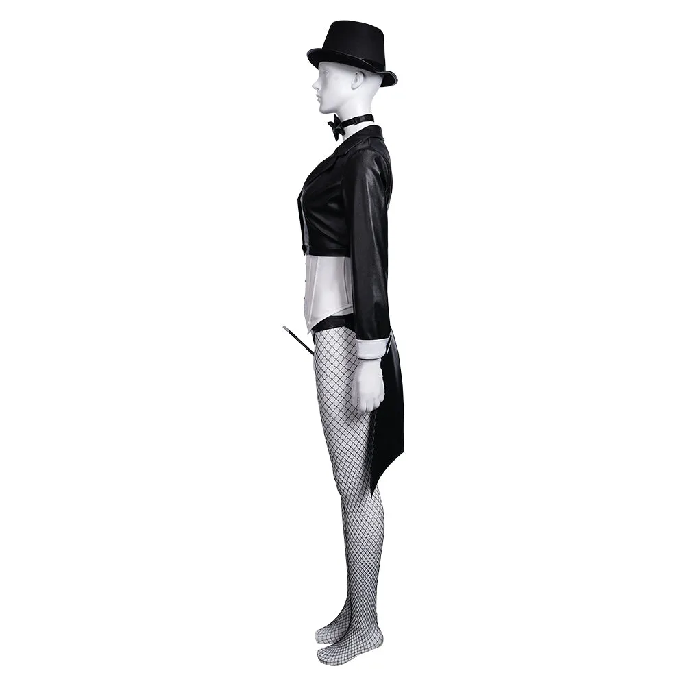 DC Comics Superheroes Halloween Carnival Suit The Magician Zatanna Zatara Cosplay Costume Outfits