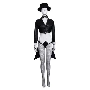 DC Comics Superheroes Halloween Carnival Suit The Magician Zatanna Zatara Cosplay Costume Outfits