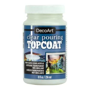 DecoArt Clear Pouring TopCoat - 8oz