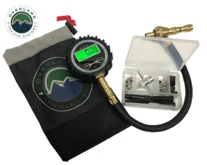 Digital Tire Tire Deflator with Valve Kit & Storage Bag Universal Overland Vehicle Systems