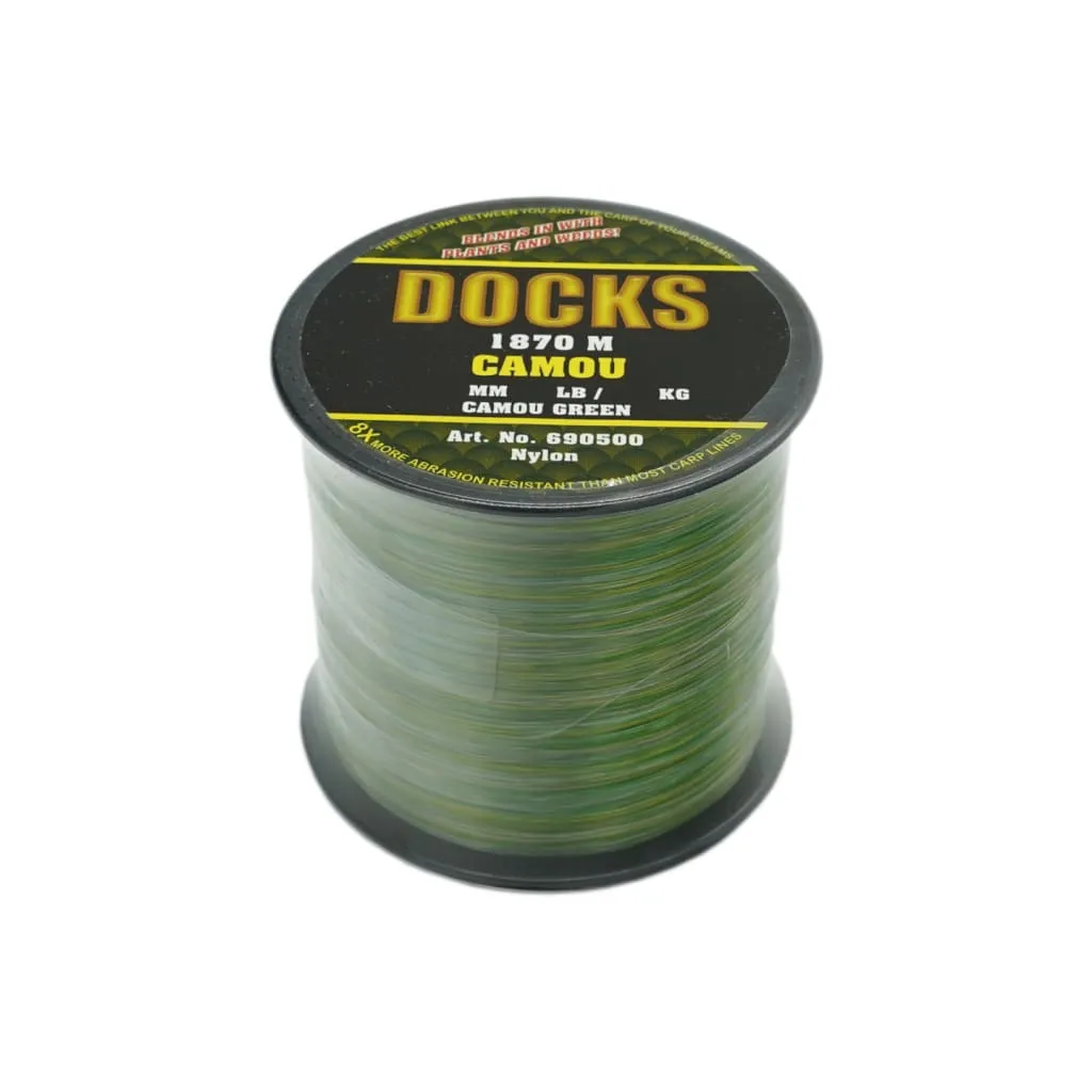 DOCKS Camou Green Nylon 1870m