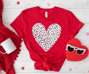 Dot Heart Red Tee