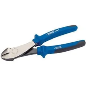Draper Heavy Duty Soft Grip High Leverage Diagonal Side Cutter, 180Mm Dr-68893