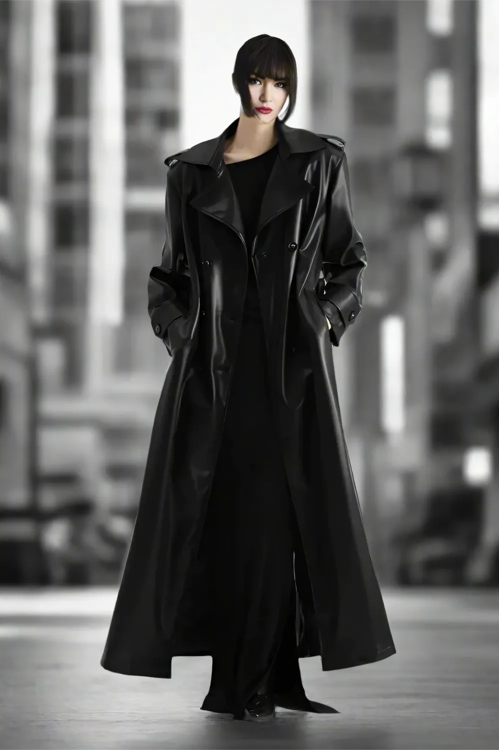 Eclipse Noir Trench Coat